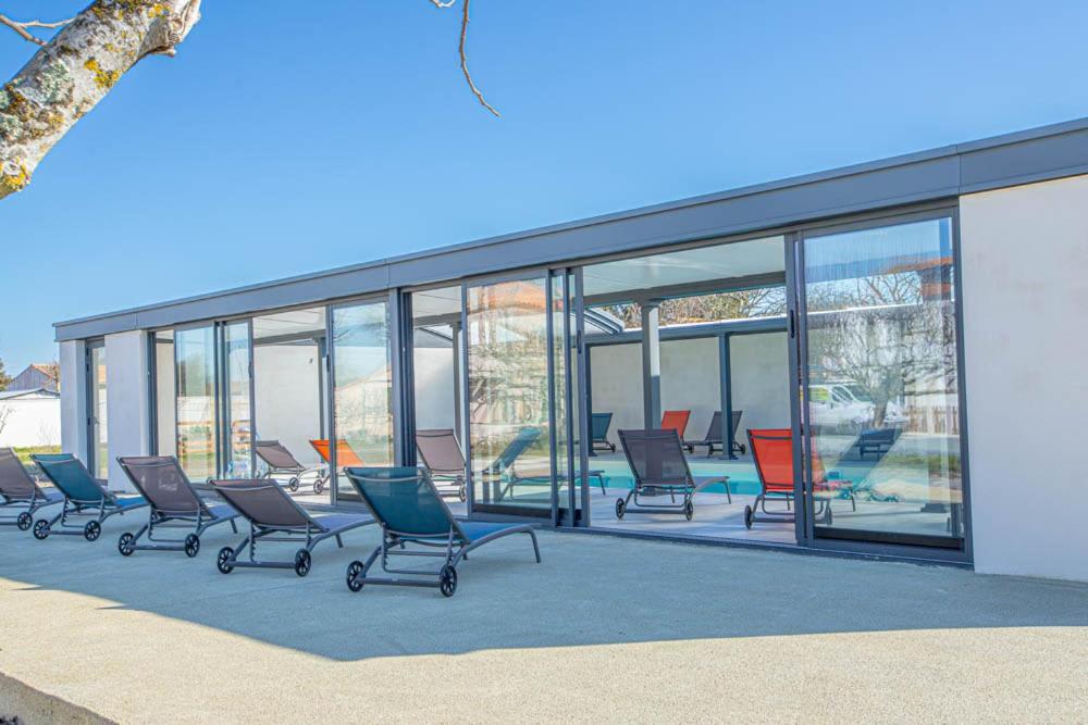 Le Matelot Maison Avec Piscine/Parking/Wifi/Plages 5Kms Ле-Мат Экстерьер фото